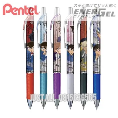 Conan × Pentel Energel =>ปากกาหมึกเจลสีดำ โคนัน 0.5mm(1 ด้าม)