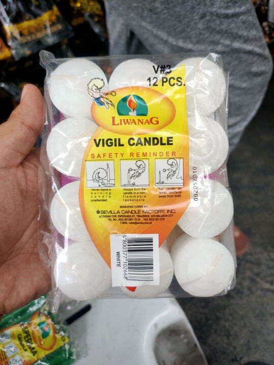 Vigil Candle #3 (12pcs/pack) | Lazada PH