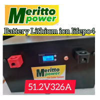 51.2V326A (16.3kw)Battery Lithium ion lifepo4 คุณภาพสูงอายุการใช้งานยาวนานมากกว่า6000 cycle(ประมาณ16ปี )ก่อนสั่งซื้อสอบถามข้อมูลก่อนครับ