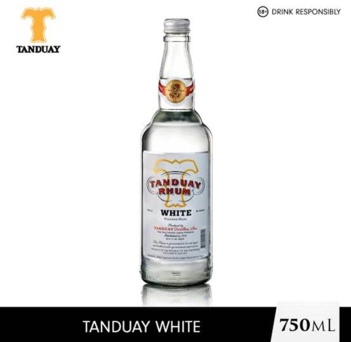 TANDUAY WHITE RHUM 750ML | Lazada PH