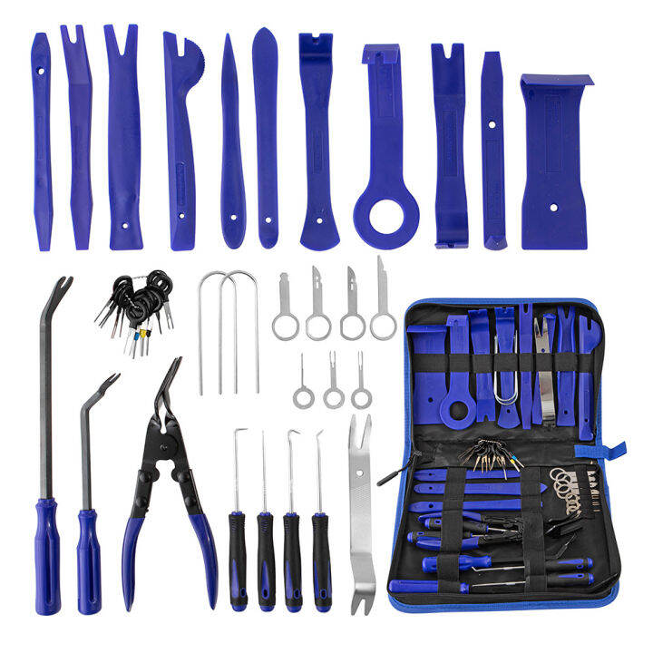Car Interior Removal Kit Clip Rivet Fastener Audio Repair Tool Door