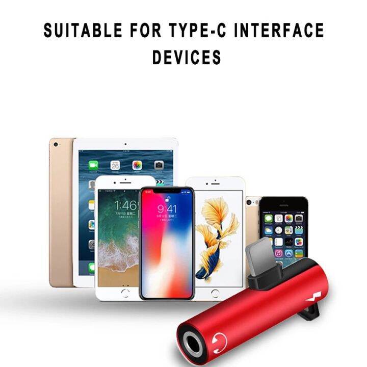 mini-2-in-1-type-c-ถึง3-5มม-แจ็คหูฟังอะแดปเตอร์เสียงสำหรับ-macbook-pro-xiaomi-huawei-usbc-to-หูฟัง3-5มม-ชาร์จ