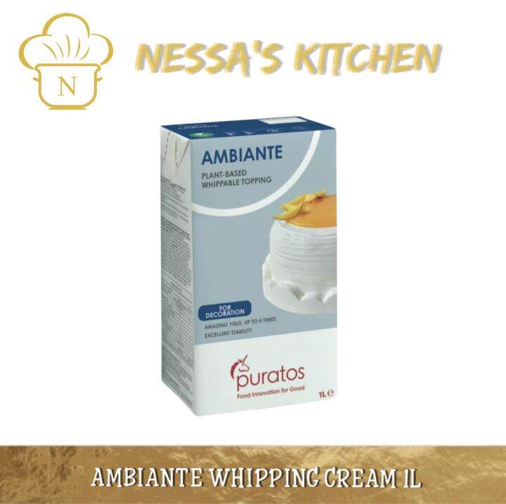 Puratos Ambiante Whipping Cream 1L Lazada PH