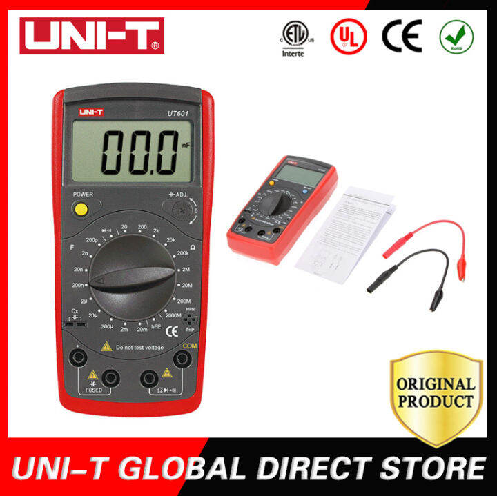 UNIT UT601 UT603 Inductance Capacitance Resistance Tester HandHeld