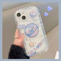 เคสโทรศัพท์มือถือ ซิลิโคน TPU นิ่ม ใส กันกระแทก ลายการ์ตูนดาวเคราะห์ สําหรับ iphone 14 pro max