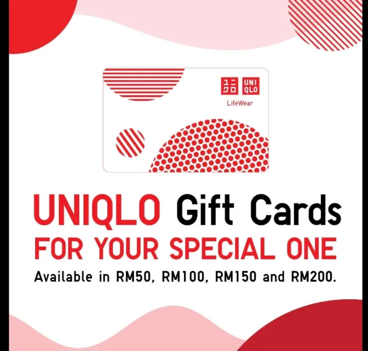 UNIQLO US Gift Cards, Holidays, Birthdays, & More