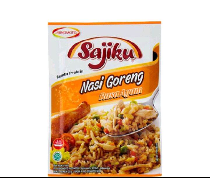 Sajiku Bumbu Nasi Goreng Rasa Ayam Gr Isi Sachet Lazada Indonesia