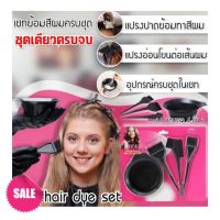 Hair dye set ชุดย้อมสีผมมืออาชีพ