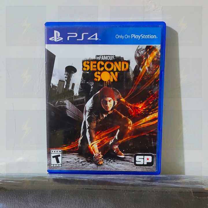 Kaset Infamous Second Son Ps4 Ps5 Game Bd Cd Ps Playstation 4 5