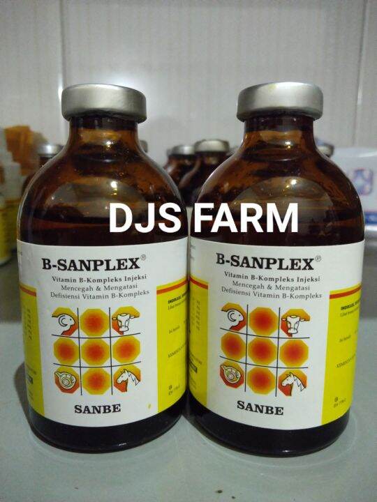 B Sanplex 50 Ml 100 Ml Sanbe Vitamin B Kompleks B Komplek B Complex ...