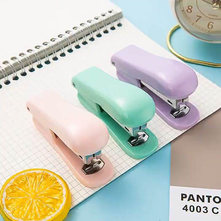 Mini Stapler Set Pupils Portable Convenient Stapler & Staple | Lazada PH