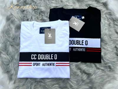 📌เสื้อยืดแขนสั้ง CC DOUBLE ลายสวยใส่สบาย