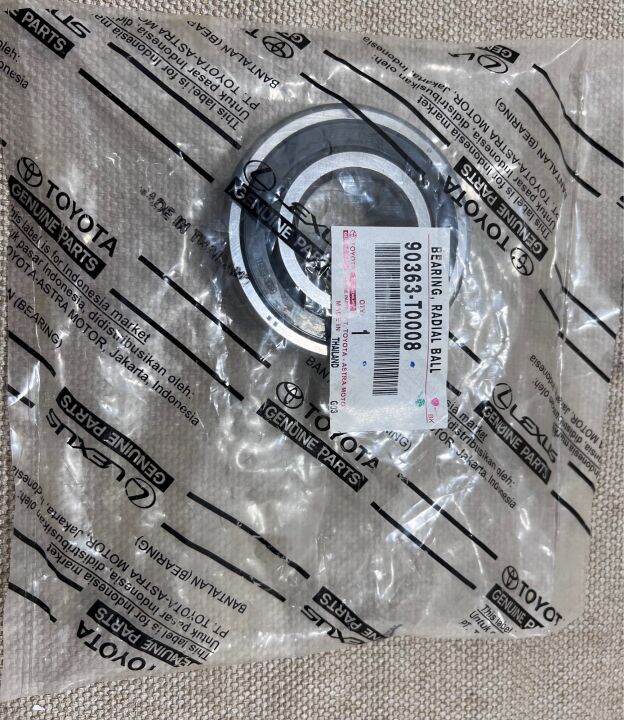 TOYOTA WHEEL BEARING REAR FOR INNOVA 20052015 Lazada PH