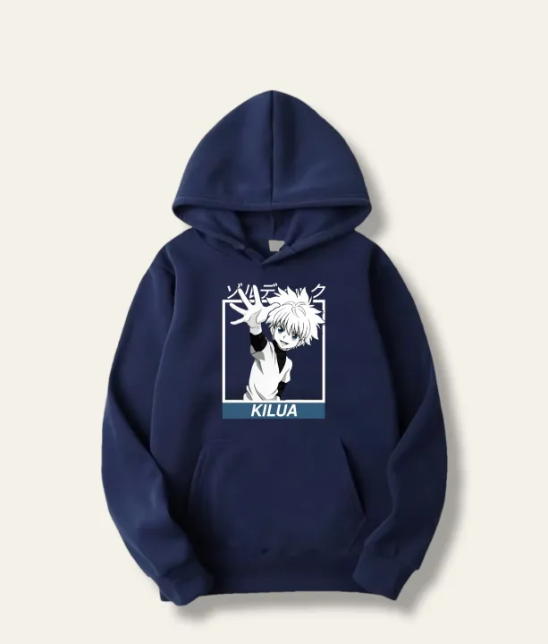 HOODIE ANAK LAKI LAKI KILUA ZOLDICK SWEATER ANAK PEREMPUAN ANIME KILUA