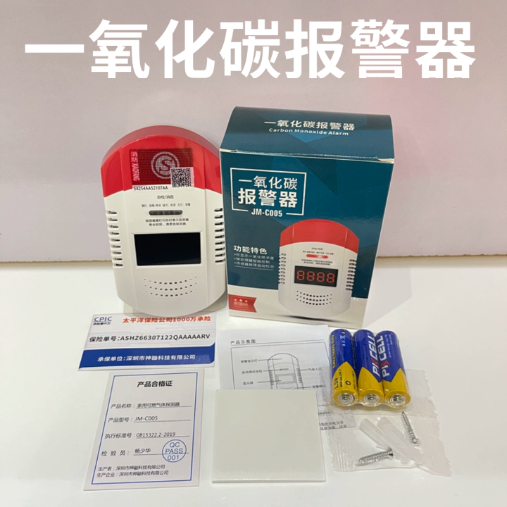 Carbon Monoxide Alarm Rural Indoor Home Soot Stove Firewood Coal