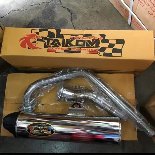 taikom muffler xrm125 carbtype/fi | Lazada PH