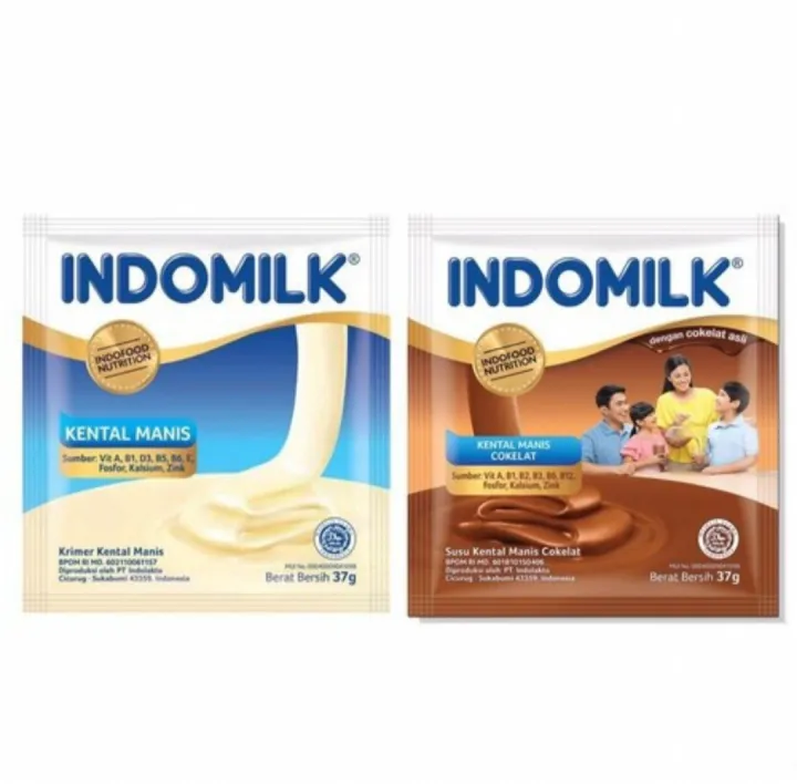 Susu Kental Manis Indomilk Sachet Lazada Indonesia