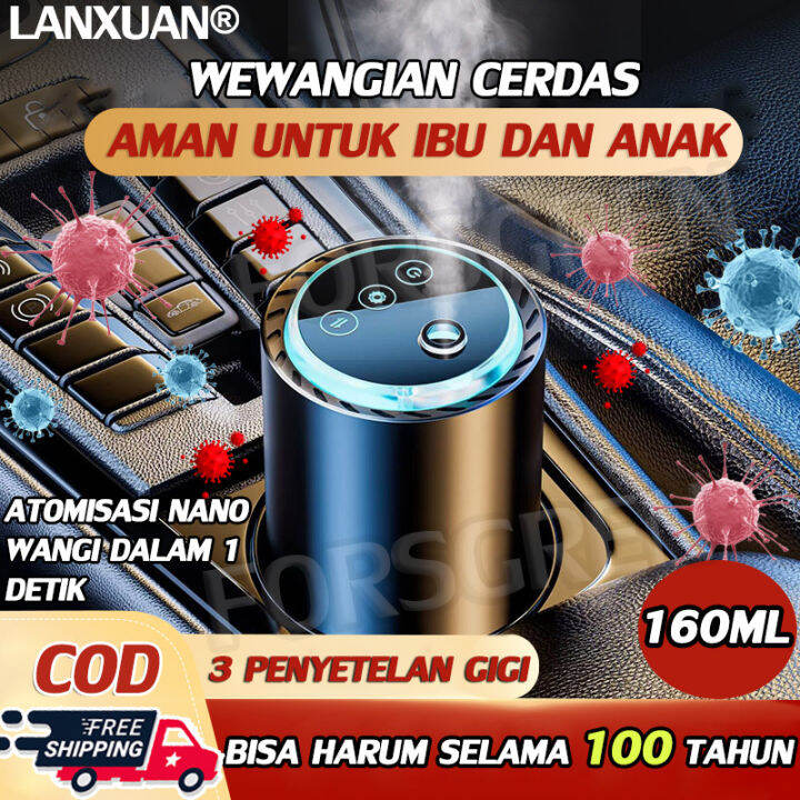 Tersedia selama 50 tahun LANXUAN pengharum ruangan mobil 160ML 3 roda