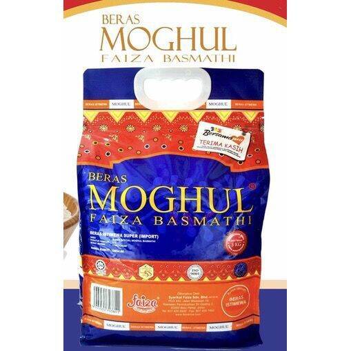 Beras Moghul Faiza Basmati Moghul Rice 5kg | Lazada