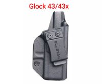 ส่งด่วนใน 3 วัน ซองพกใน KYDEX  Glock 43/Glock 43xซองยุทธวิธี Holster Kydex glock43 กล็อค กล็อก