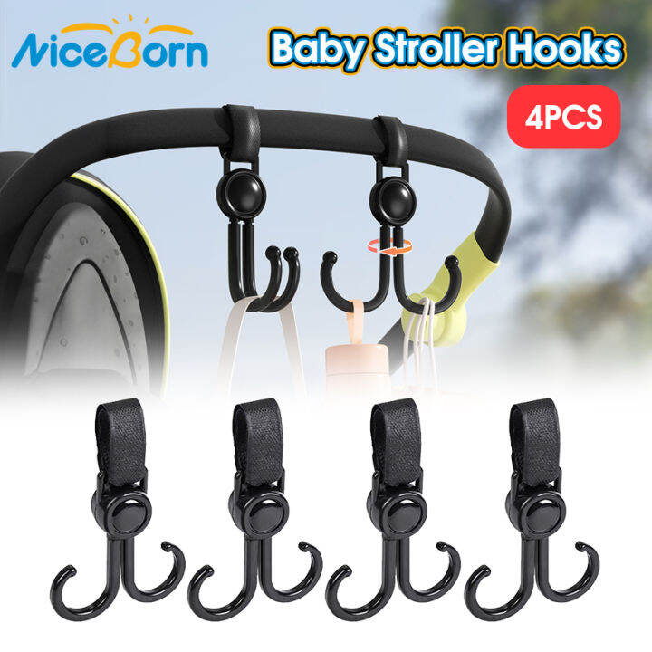 Stroller purse outlet hook