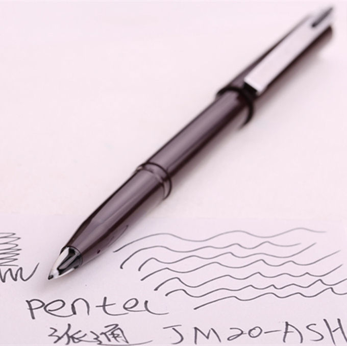 pentel-pentel-pentel-pentel-pentel-jm20-a-ปากกาเซ็นชื่อปากการูปหญ้าปากกาวาดการ์ตูนปากกาปากเป็ด-stylo-ปากกาวาดเส้น