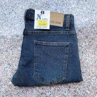 (ป้าย 30 วัดจริง 32) Niyom Jeans  นิยมยีนส์ ขาเดฟชาย ผ้ายืด เป้าซิป เอวต่ำ ของแท้ 100%