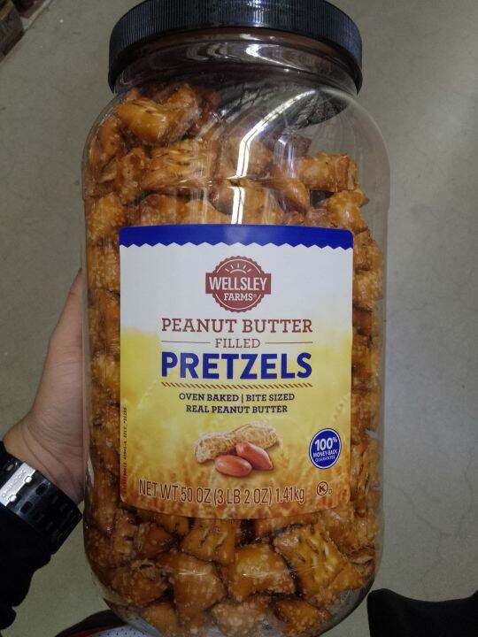 WF PEANUT BUTTER FILLED PRETZELS 1.41KG Lazada PH
