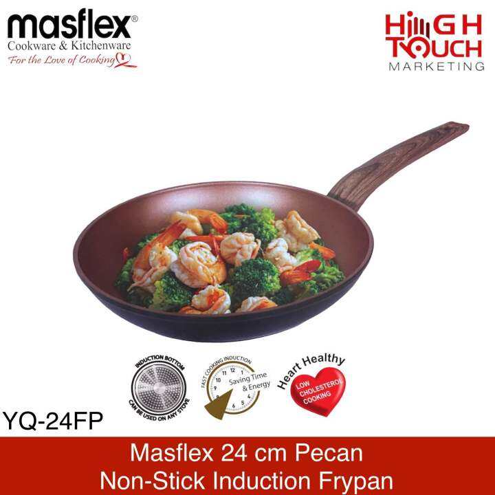 Masflex 24 Cm Pecan Series Non-Stick Induction Frypan | Lazada PH