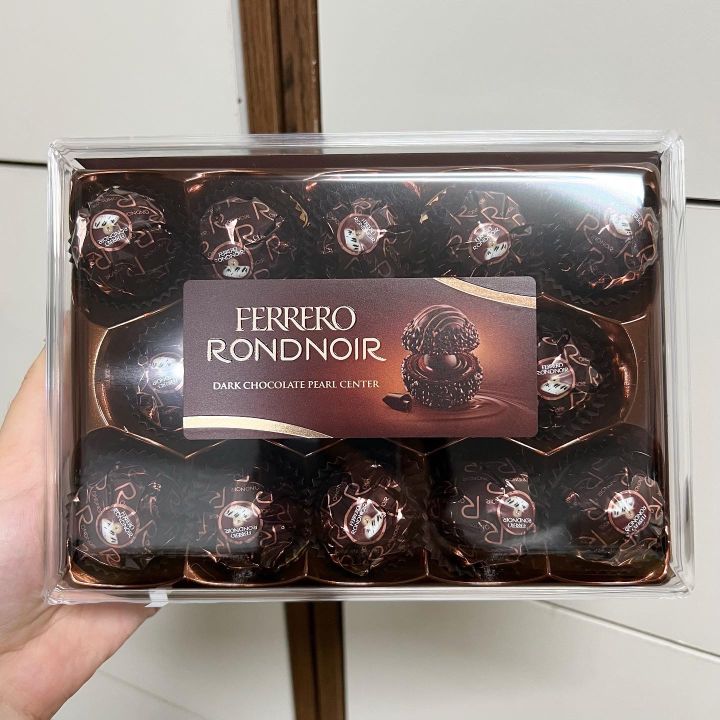 ferrero-rondnoir-เฟอร์เรโร่รอชเชอร์-ดาร์กช็อกโกแลต