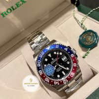 นาฬิกา Rolex Gmt-pepsi 40mm เครื่องautomatic ญี่ปุ่นแท้ *สอตนเลสแท้ทั้งเรือน สินค้าตรงตามรูป เชื่อถือได้