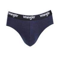 กางเกงในชาย Wrangler ทรงBrief สี Navyblue แพค1 ตัว