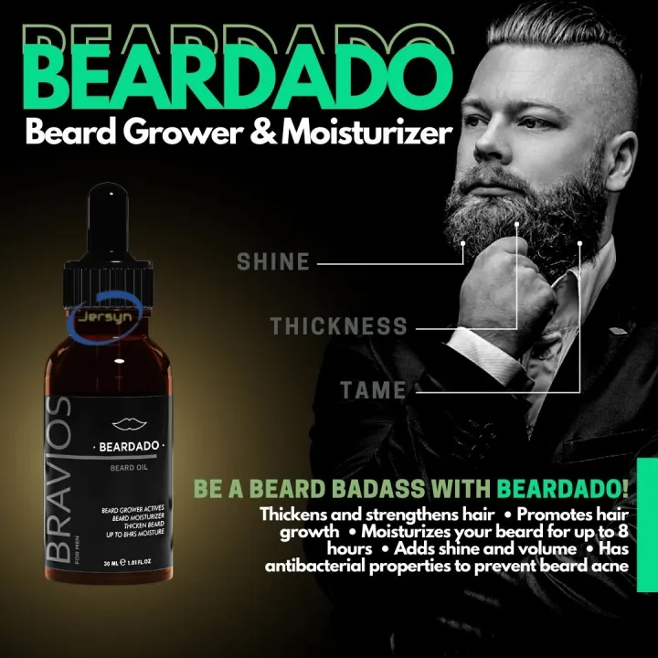Jersyn BEARDADO by Bravios For Men 30ml Bear Moisturizing Oil with