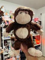 ตุ๊กตาลิง Monkey Doll มีเสียงกุ๊งกิ๊ง ป้ายลิขสิทธิ์ Baby Aspen ขนนุ่ม