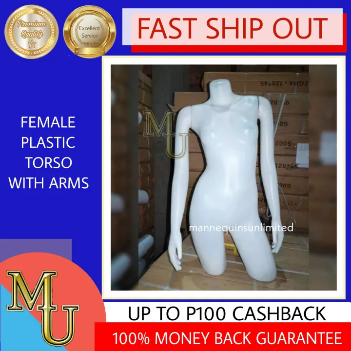 MU Female Torso Mannequin Plastic Mannequins Unlimited Lazada PH