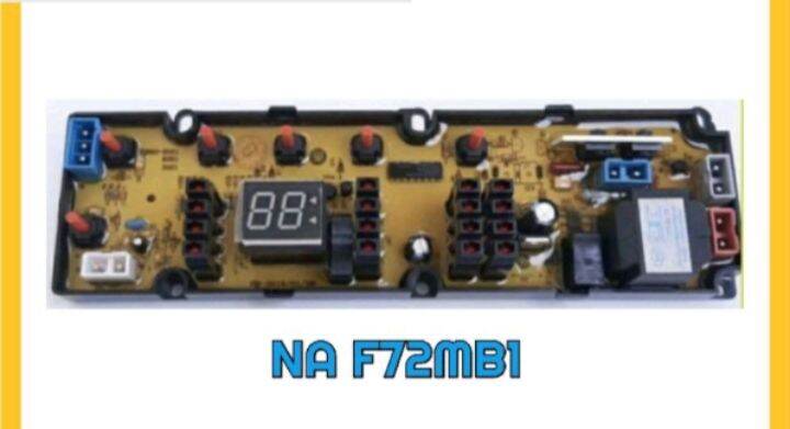 MODUL PCB MESIN CUCI PANASONIC NA F70B5 , NA F80B5 Original Program ...