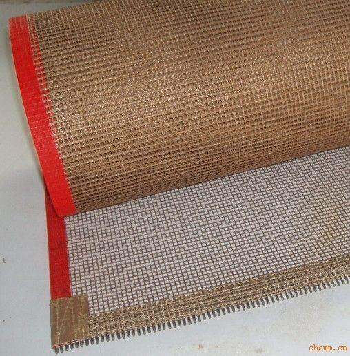 High Temperature Resistant Teflon Mesh Belt Teflon Conveyor Belt Baking Chamber Teflon Drying
