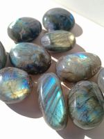 Labradorite ?ลาบราโดไรต์ #LLs1-#LLs6"หินพ่อมด" หินธรรมชาติ อัญมณี หินสะสม หินทำนาย