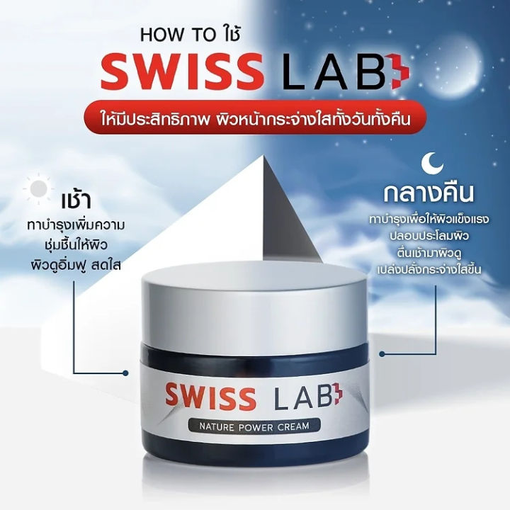 ของแท้-ครีมอาตุ่ย-swiss-lab-nature-cream-power-30-g-ครีมบำรุงผิว-สวิสแล็บ