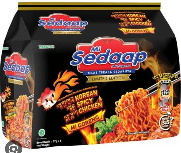 Mi Sedaap Korean Spicy Chicken Noodles 5x87g Lazada Ph