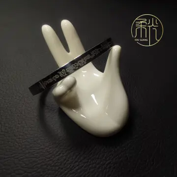 Hand Shaped Ceramic Ring Holder