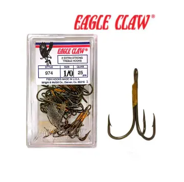 Eagle Claw O'Shaughnessy Non-Offset Fishing Hook, Sea Guard