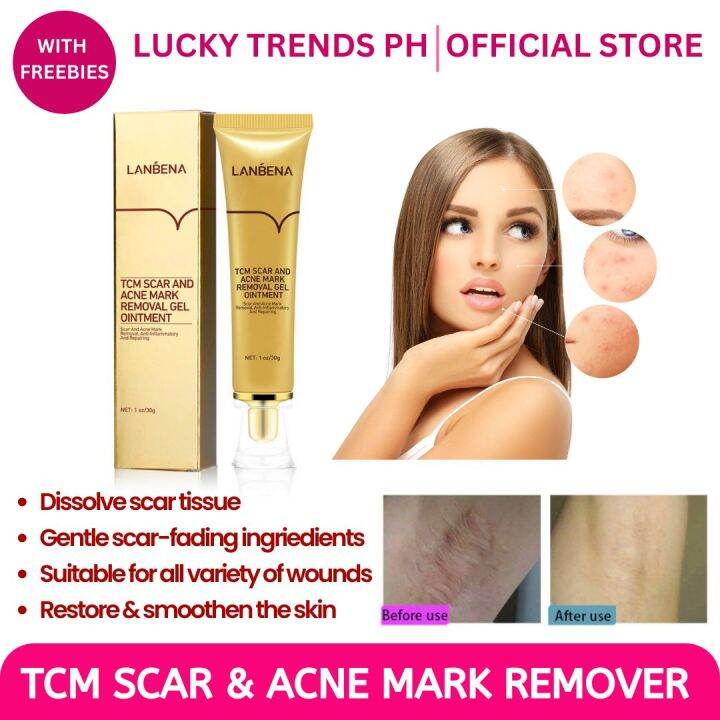 Lanbena TCM Scar Removal Gel an Acne Mark Healing Ointment for Skin