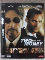 DVD Two For The Money. (Language Thai / English) ดีวีดี พลิกเหลี่ยมมนุษย์เงินล้าน (แนวแอคชั่นดราม่าระทึกขวัญ) แผ่นมือ2 ใส่ซอง ดูได้คมชัดปกติ (สุดคุ้มราคาประหยัด)