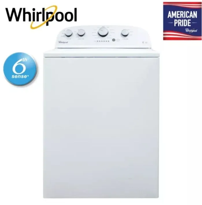 เครื่องซักผ้าฝาบนสินค้าเกรดAนำเข้าจากUSA WHIRLPOOL 3LWTW4815FW 15 กก. | Lazada.co.th