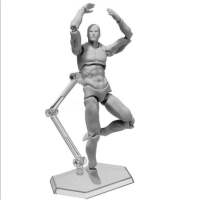 Human body art manga drawing character model human body model man and woman joint adjustable toy anime model