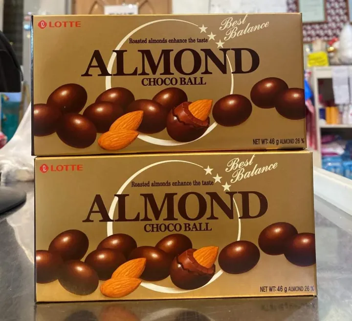 Lotte Almond Choco Ball Buy 1 Take 1 