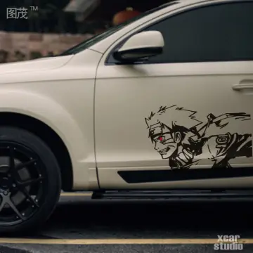 One Piece Monkey D Luffy Car Stickers Anime Peeking Car Decals Motorcycle  Laptop Skateboard Bike Bumper Window Decor  Fruugo IN