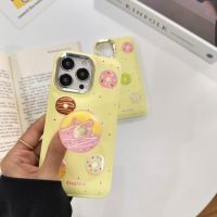 สอบถามก่อนกดสั่ง เคสโดนัท สีเหลือง tpu ขนม holder griptok ไอริง เคสนิ่ม ผิวด้าน เคสโทรศัพท์ นิ่ม เคสขนม เคสtpuนิ่ม โดนัท