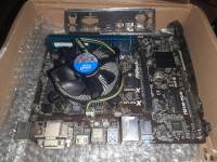 Mather bord Asrock 1150 + i3 gen4 + RAM DDR3L 16GB Bus 1600Mhz